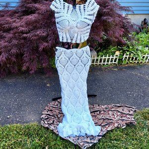 Crochet pineapple set